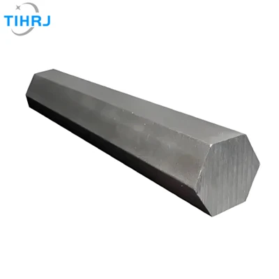 GR2 titanium zeskantstaaf